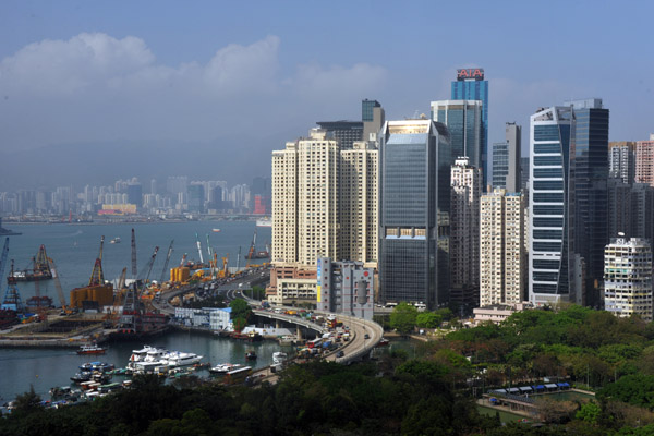 View from the Park Lane, Causeway Bay