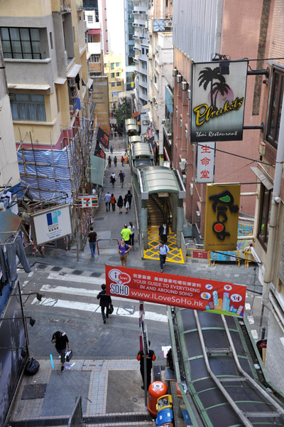 Midlevel Escalator, Hong Kong