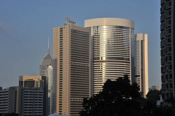 Queensway Government Offices and the Island Shangri-La Hotel, Pacific Place
