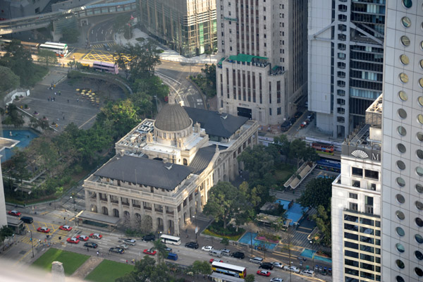 Hong Kong Legislative Building from Hong Kong IFC