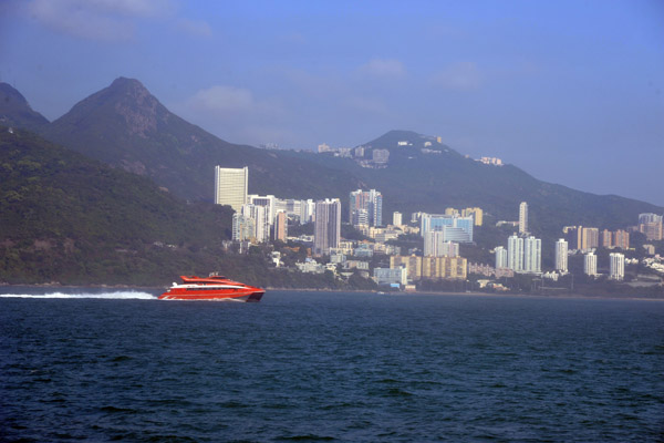 TurboCat headed from Hong Kong to Macau