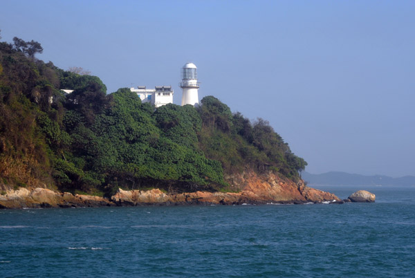 Light House at Green Island off the west end of Hong Kong Island