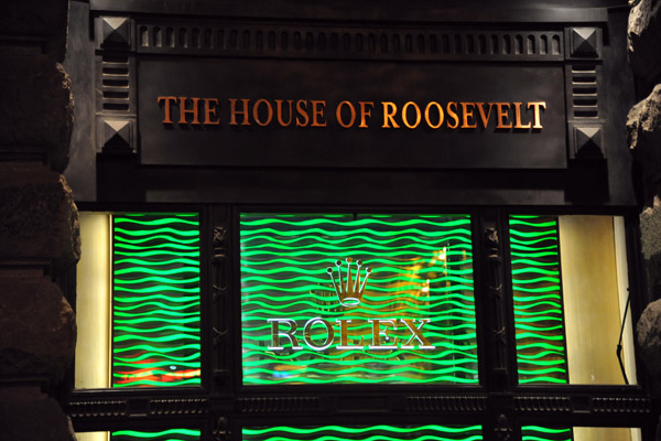 The House of Roosevelt (Rolex), the Bund