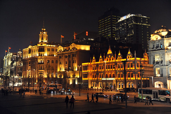 The Bund with the former Commercial Bank of China, 1906