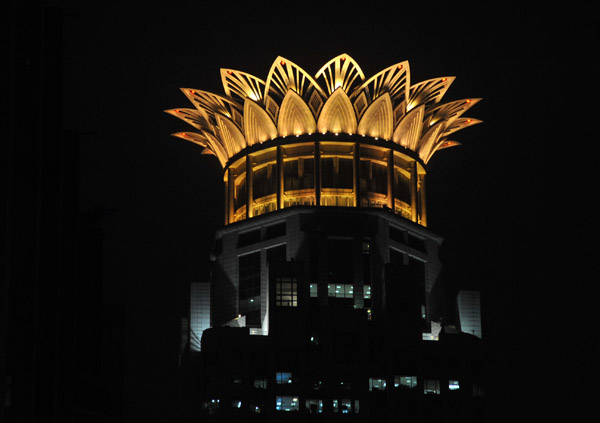 Lotus-shaped tower