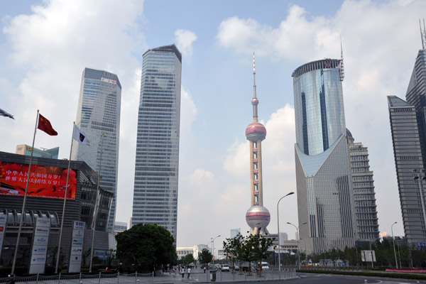 Lujiazui - the Pudong Financial District
