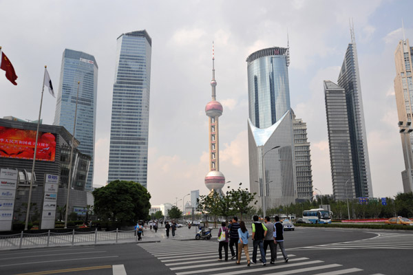 Lujiazui Financial District, Shanghai-Pudong