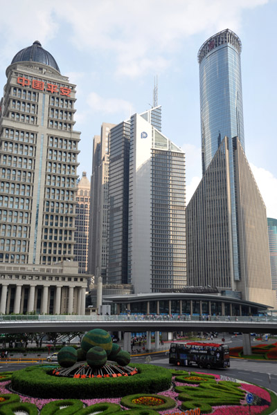 China Ping An Financial Tower and Bank of China Tower, Lujiazui