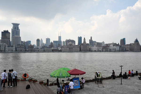 The Huangpu River at Pudong-Lujiazui