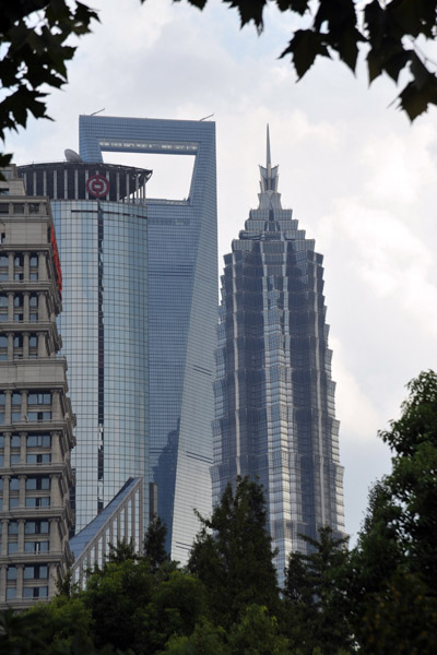 Jinmao Tower, SWFC and Bank of China, Lujialui
