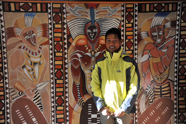Dennis at Lesedi Cultural Village