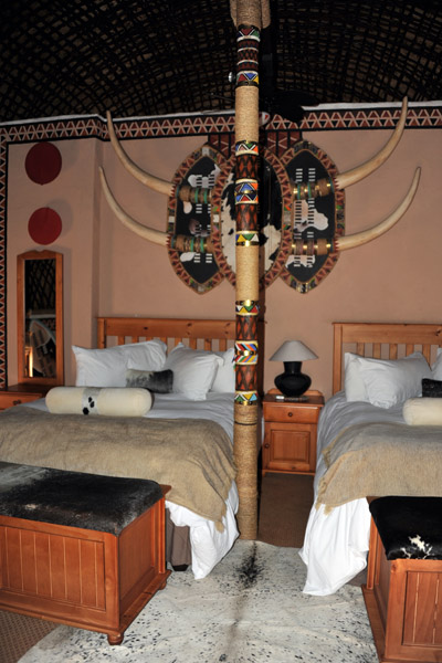 Deluxe accommodation, Nguni Village, Lesedi