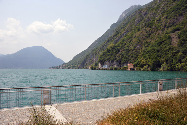 Italian east end of the Lago di Lugano, Lombardy