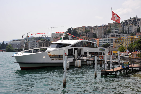 Tour boat San Gottardo, Lago di Lugano