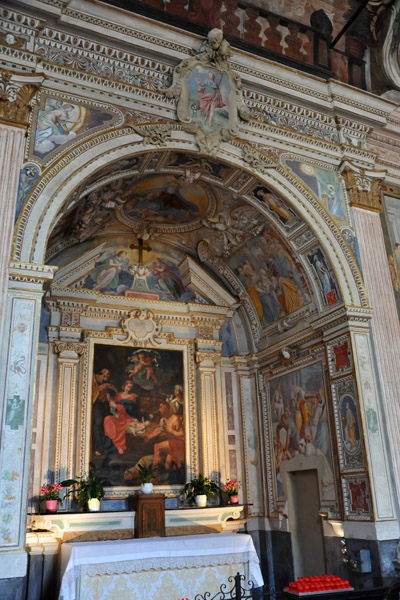 Left Chapel, Chiesa di San Rocco, Lugano