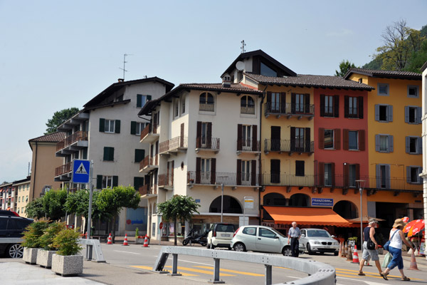 Piazza Dogana, Ponte Tresa, Canton Ticino, Switzerland