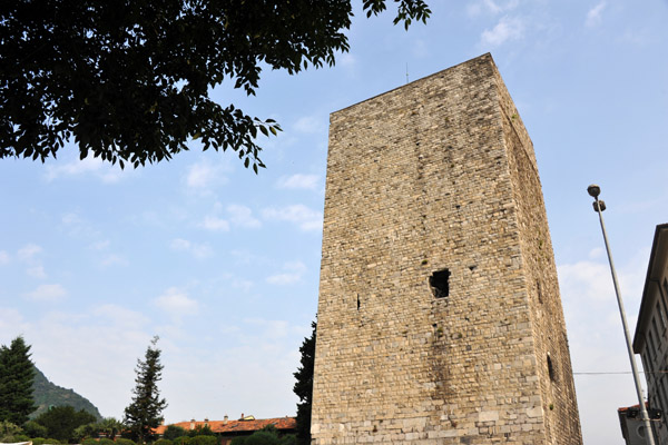 Porta Torre, one of the three remaining towers from the old wall on the southeastern side of Como