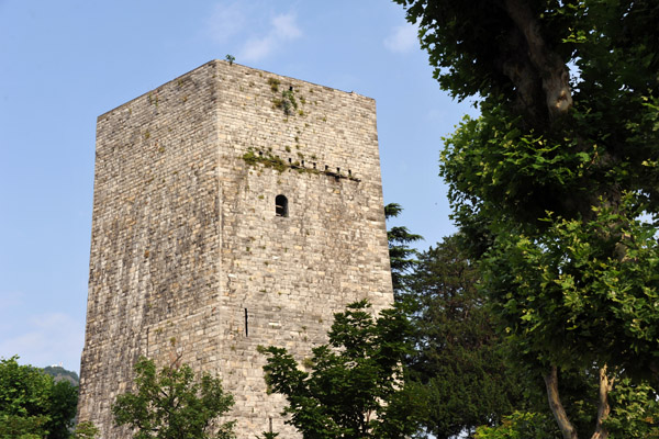 Torre Gattoni at the southwestern corner of Como's old walled city