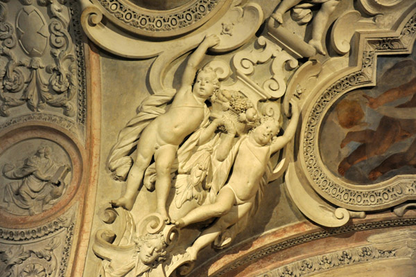 Decorative details of the Church of San Fedele, Como
