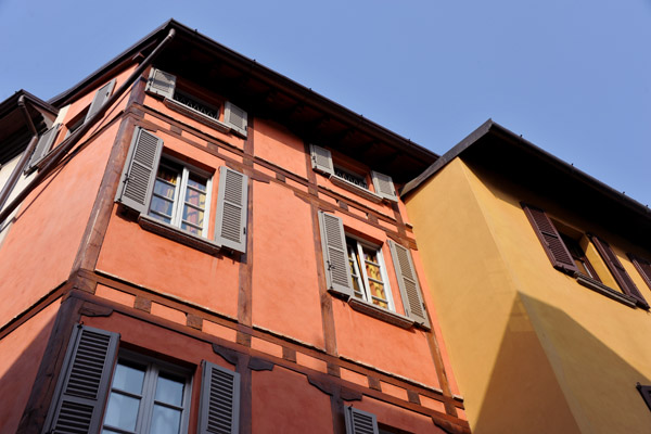 Old houses on the southwest corner of Piazza San Fedele, Como