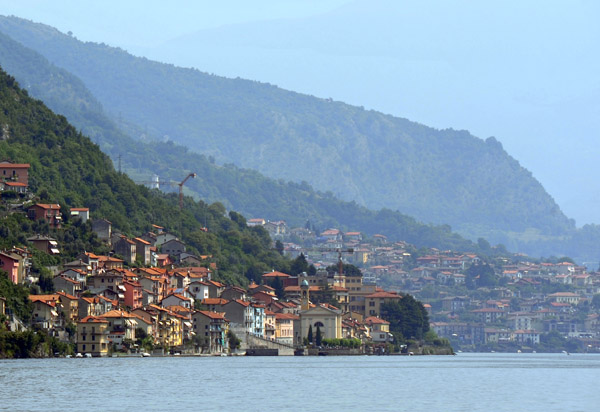 View of Lake Como from Argegno