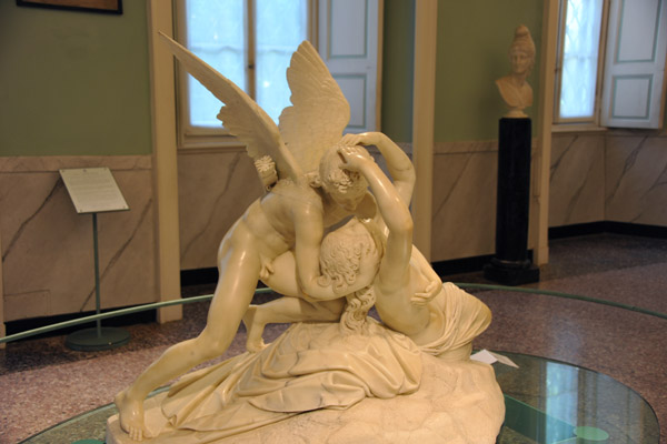 Eros and Psyche - the original Canova is at the Hermitage and another at the Louvre