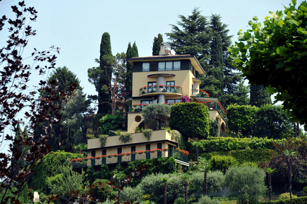 Overlooking the garden, Villa Carlotta