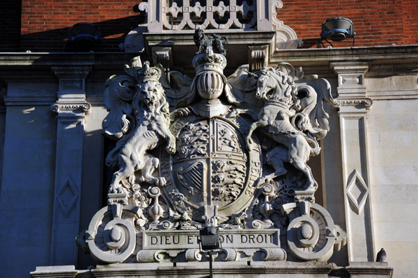 British Coat-of-Arms on Torre de los Ingleses, 1916