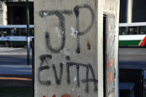 Peronista Graffiti - J.P. (Juan Perón) and Evita