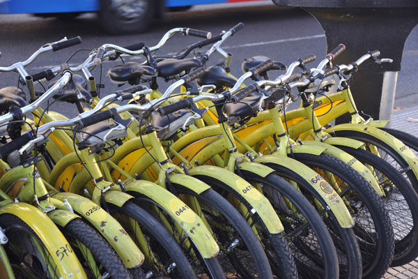 Buenos Aires has a free bicycle program, Mejor en bici