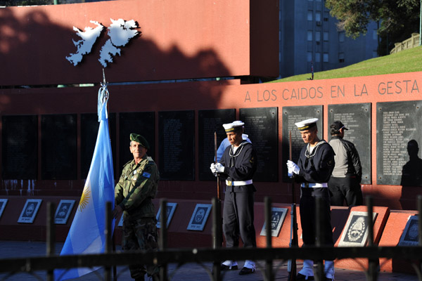 Argentinian Falkland War Memorial (Malvinas), Plaza San Martín