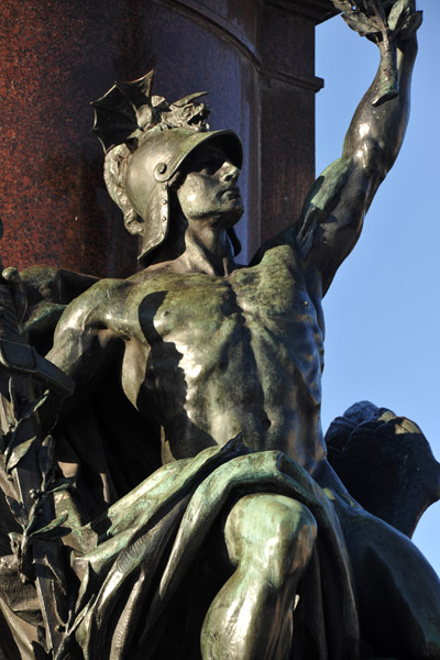 Mars, the god of war, by Gustav Eberlein, 1910