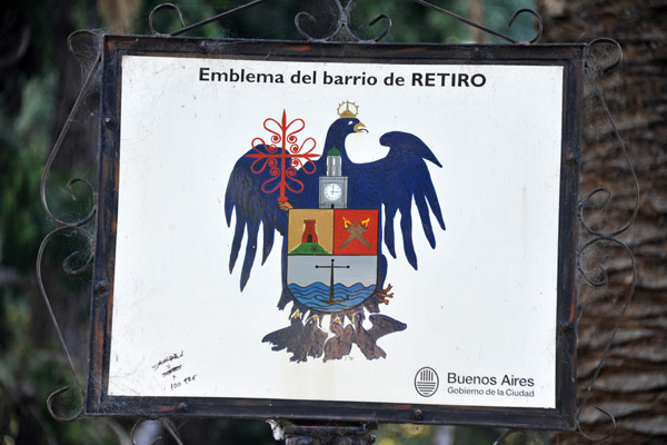 Emblema del barrio de Retiro, Buenos Aires