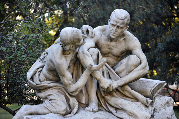 Sculpture - Le Doute (Doubt/La Duda)- Plaza San Martin
