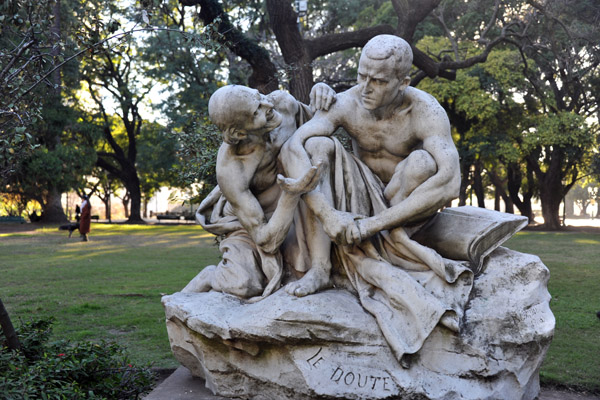 Le Doute by French sculptor Henri Cordier, ca. 1905