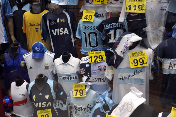 Argentina sportswear - Calle Florida, Buenos Aires