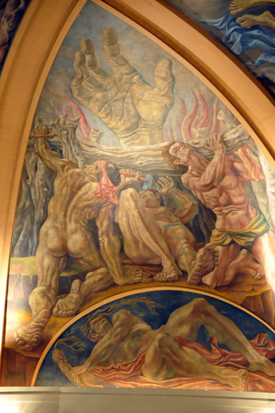 Mural - Galerías Pacífico, Buenos Aires