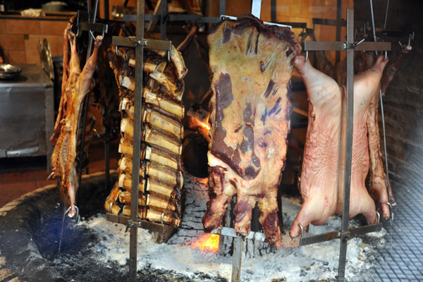 Argentinian grilled meat at La Estancia, Av Lavalle