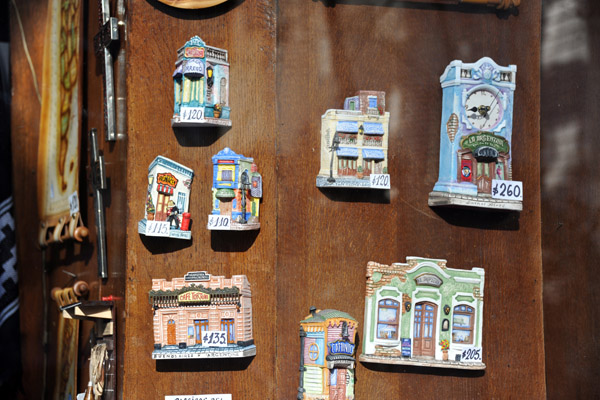 Souvenirs of Buenos Aires with old B.A. landmarks including the Cafe Tortoni