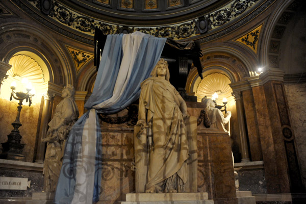 Mausoleum of General José de San Martín, 1880 - Metropolitan Cathedral of Buenos Aires