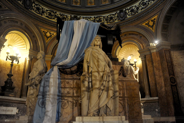 Mausoleum of General Jos de San Martn, 1880 - Metropolitan Cathedral of Buenos Aires