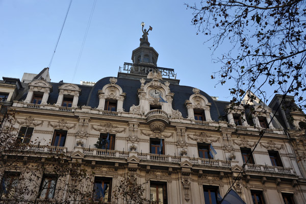 Edificio La Prensa (1896-1898), now Casa de la Cultura, Av de Mayo, Buenos Aires