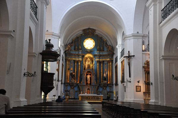 Interior of the old Jesuit Church of St. Ignacio, Buenos Aires-Monserrat