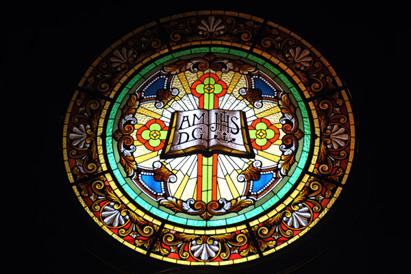 Stained glass window - Iglesia de San Ignacio