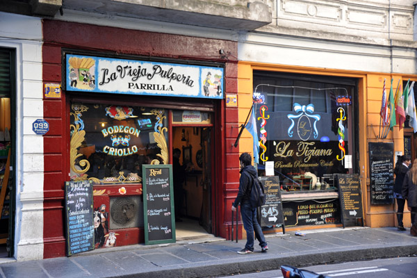 La Vieja Pulperia, Parrilla (grill), Calle Adolfo Alsina, Buenos Aires-Monserrat