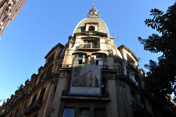 Building at the corner of Bolivar and Moreno in the Monserrat District undergoing renovations due for completion in 2013
