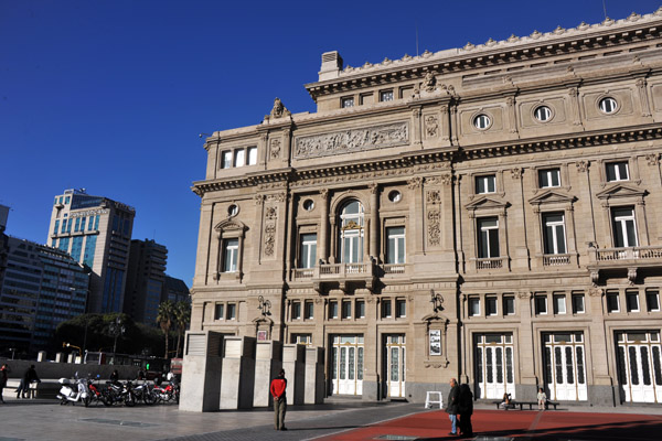 North side of the Teatro Coln, Buenos Aires