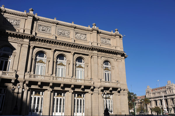Northwest corner of the Teatro Coln, Buenos Aires