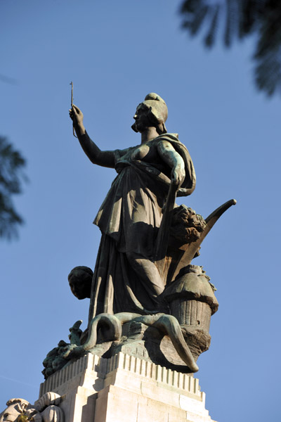 Allegory of the Republic, Plaza del Congreso