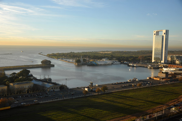 Drsena Norte - the port for ferries across the Rio de la Plata to Uruguay